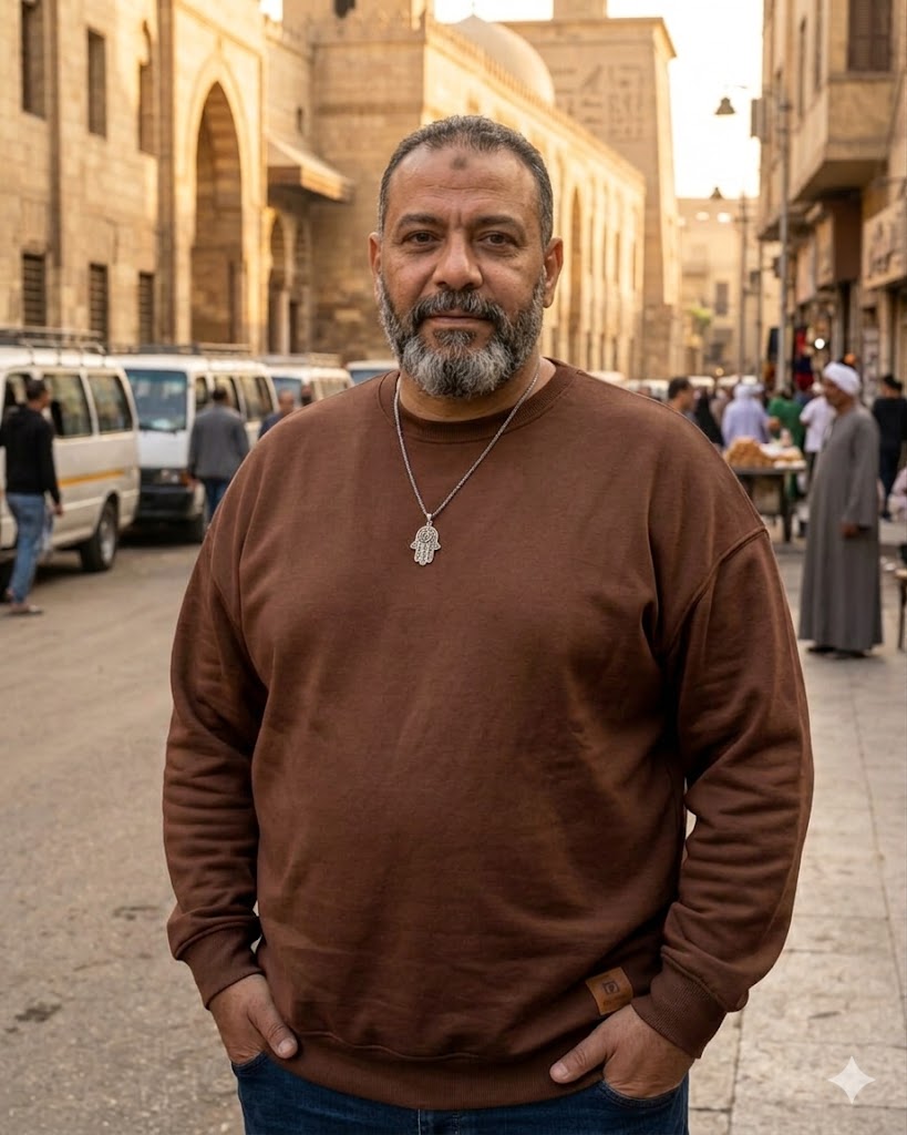 سويتشيرت حوض ميلتون بني مقاسات خاصة