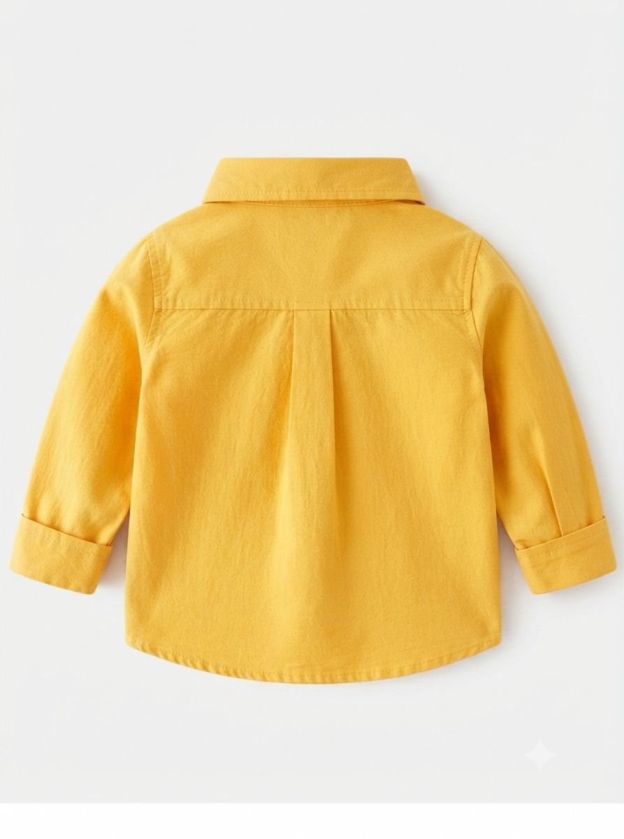 Young Boy Casual Long Sleeve Shirt, Autumn, KTP-001