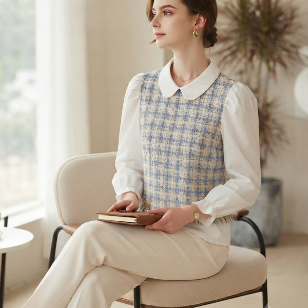 Women's Comfortable Casual Long Sleeve Shirt, WTP-006