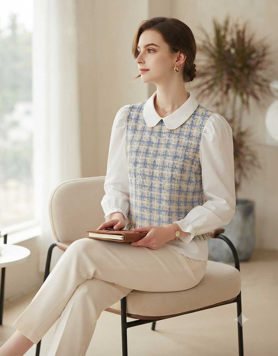 Women's Comfortable Casual Long Sleeve Shirt, WTP-006