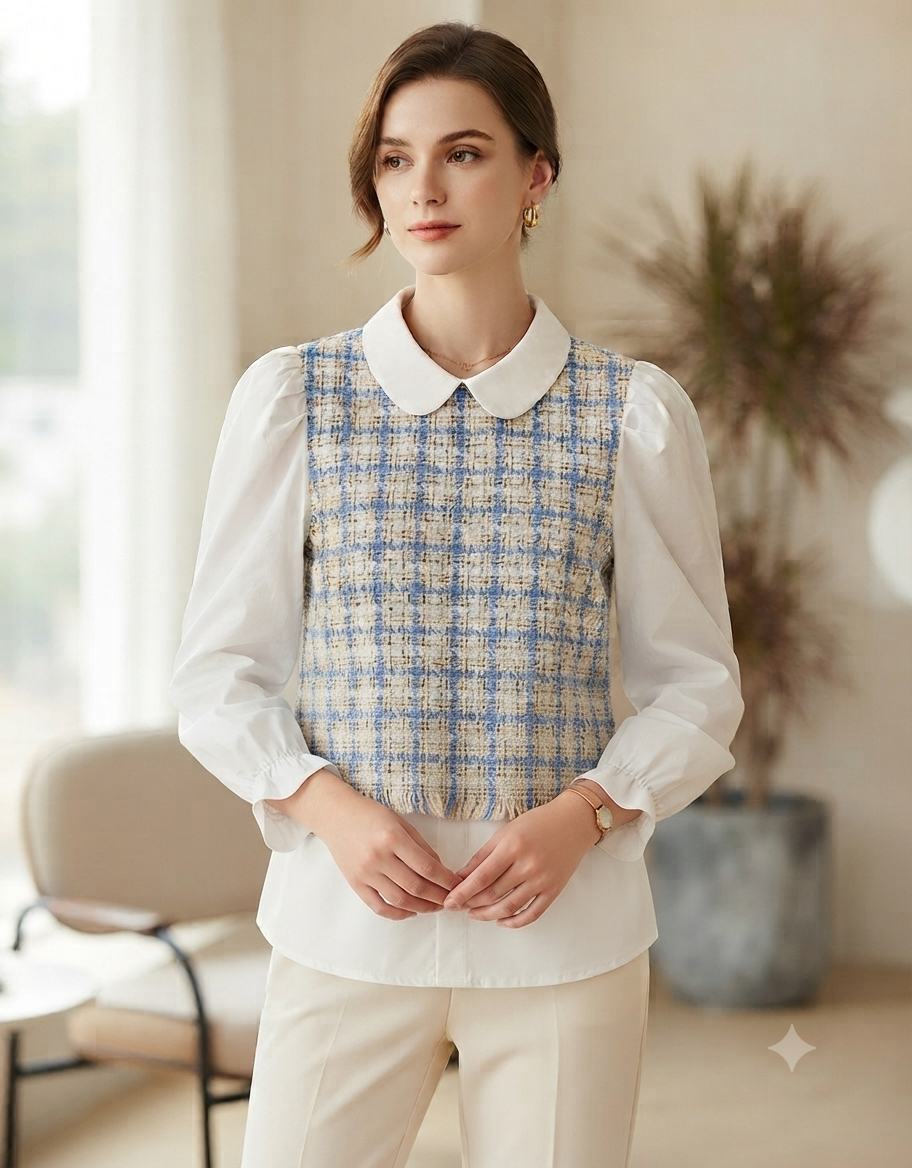 Women's Comfortable Casual Long Sleeve Shirt, WTP-006