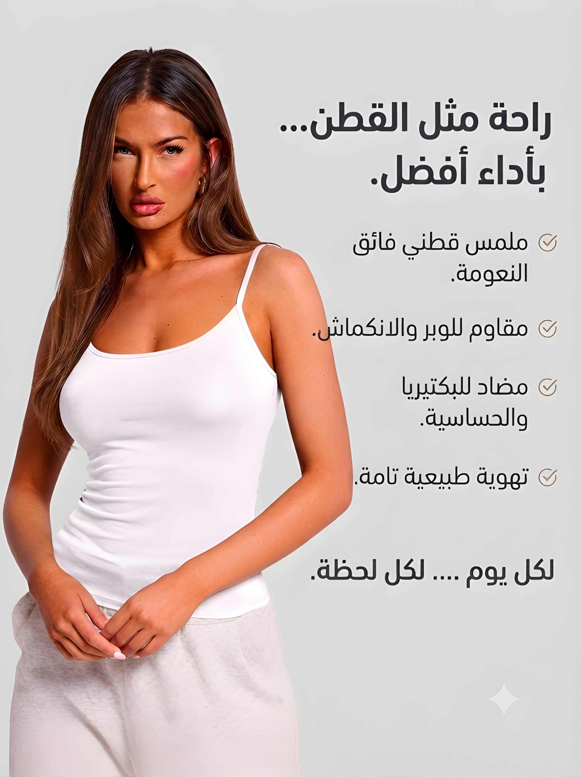 White Solid Basic Tank Top Camisole, WAK-004