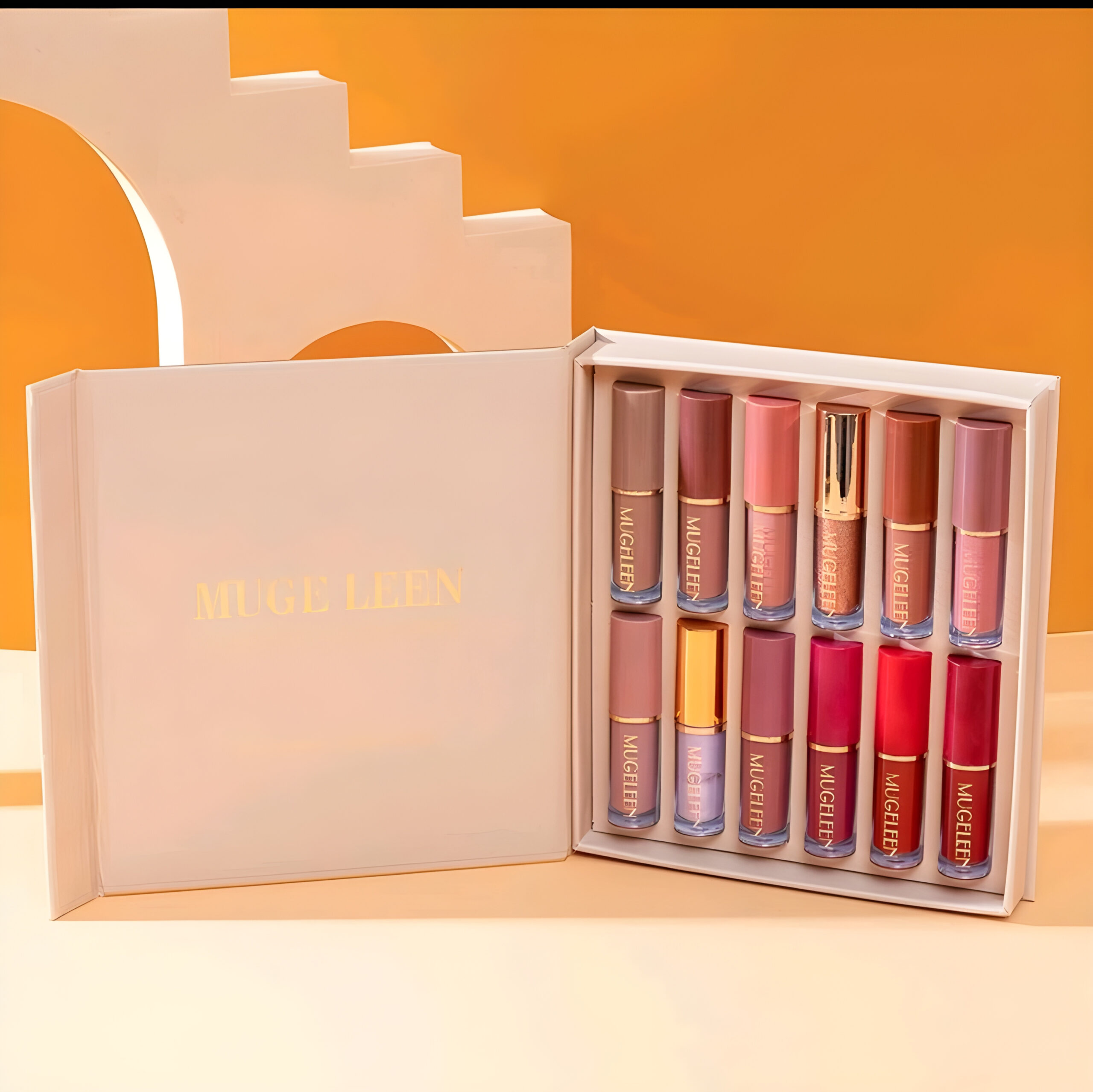 12pcs Lip Gloss Set Makeup, WMU-003