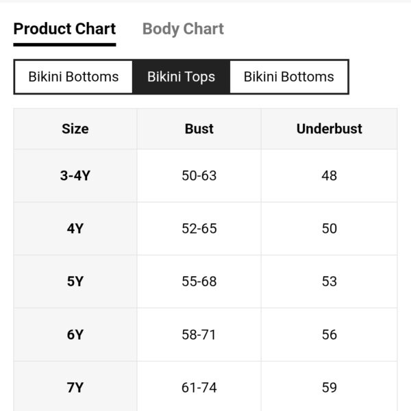 3 Pieces Young Girls Printed Bikini Set With Ruffles,Kids Swimsuits, Kids, KSW-007