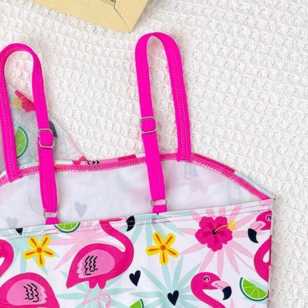 GraphicGems 3pcs/Set Young Girls Swimwear SetKids, KSW-0019
