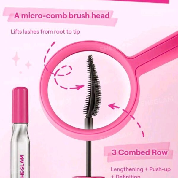 SHEGLAM Lashlighter up & out Mascara Makeup, WMU-002