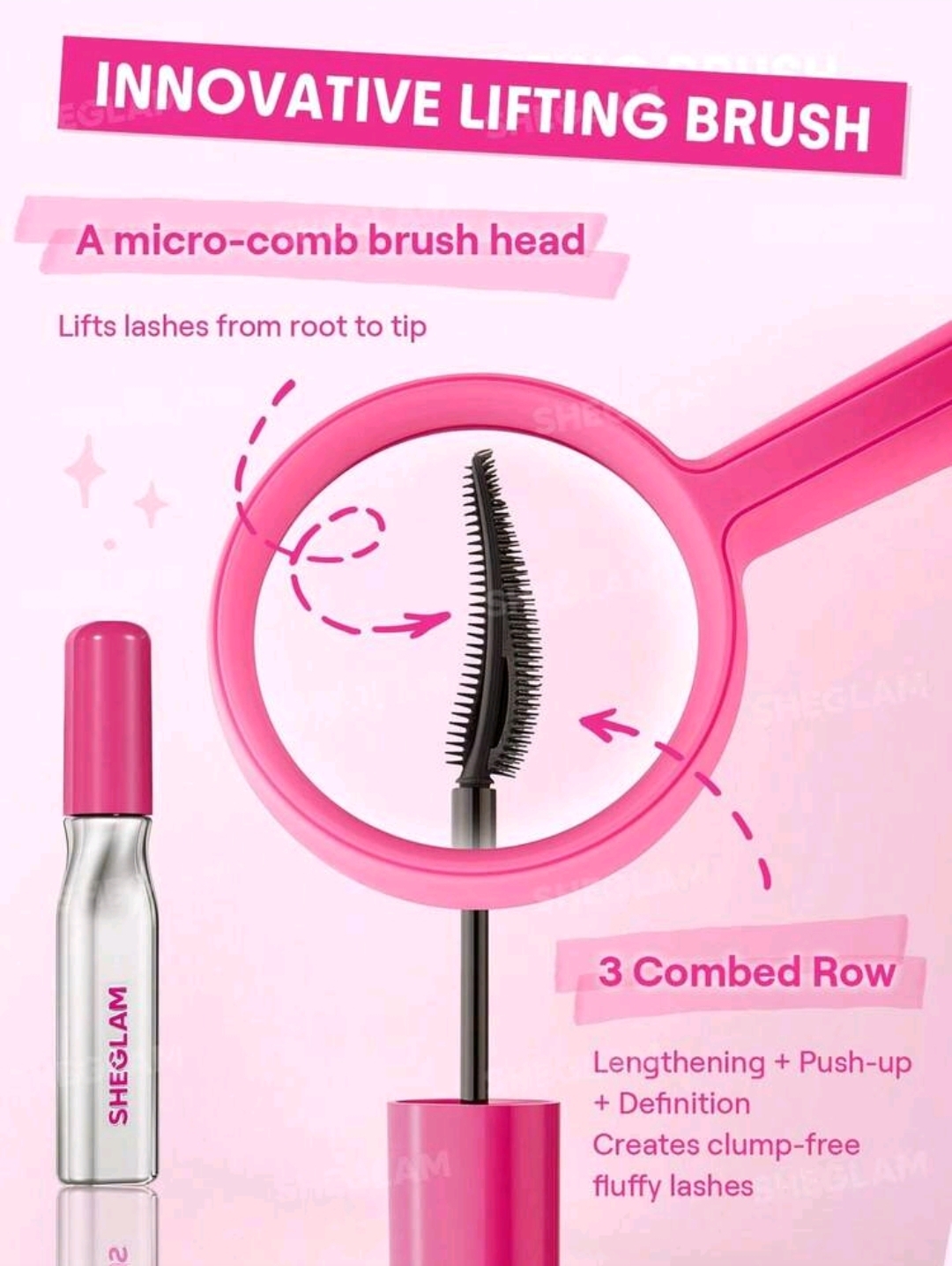 SHEGLAM Lashlighter up & out Mascara Makeup, WMU-002
