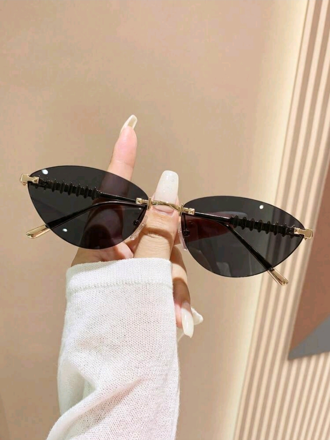 Cat Eye Small Frame Sunglasses, WAC-008