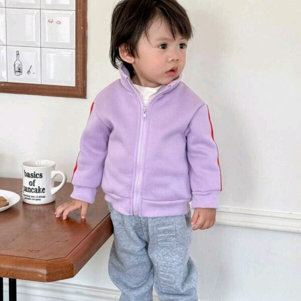 Baby Boy Zippered Jacket, KTP-004
