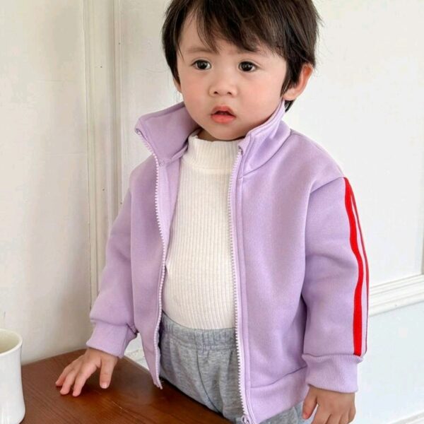 Baby Boy Zippered Jacket, KTP-004