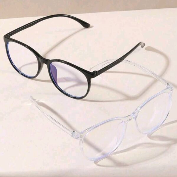 2 Pics Of Oversized Fashion Glasses-Korean-Style Glasses, WAC-0011
