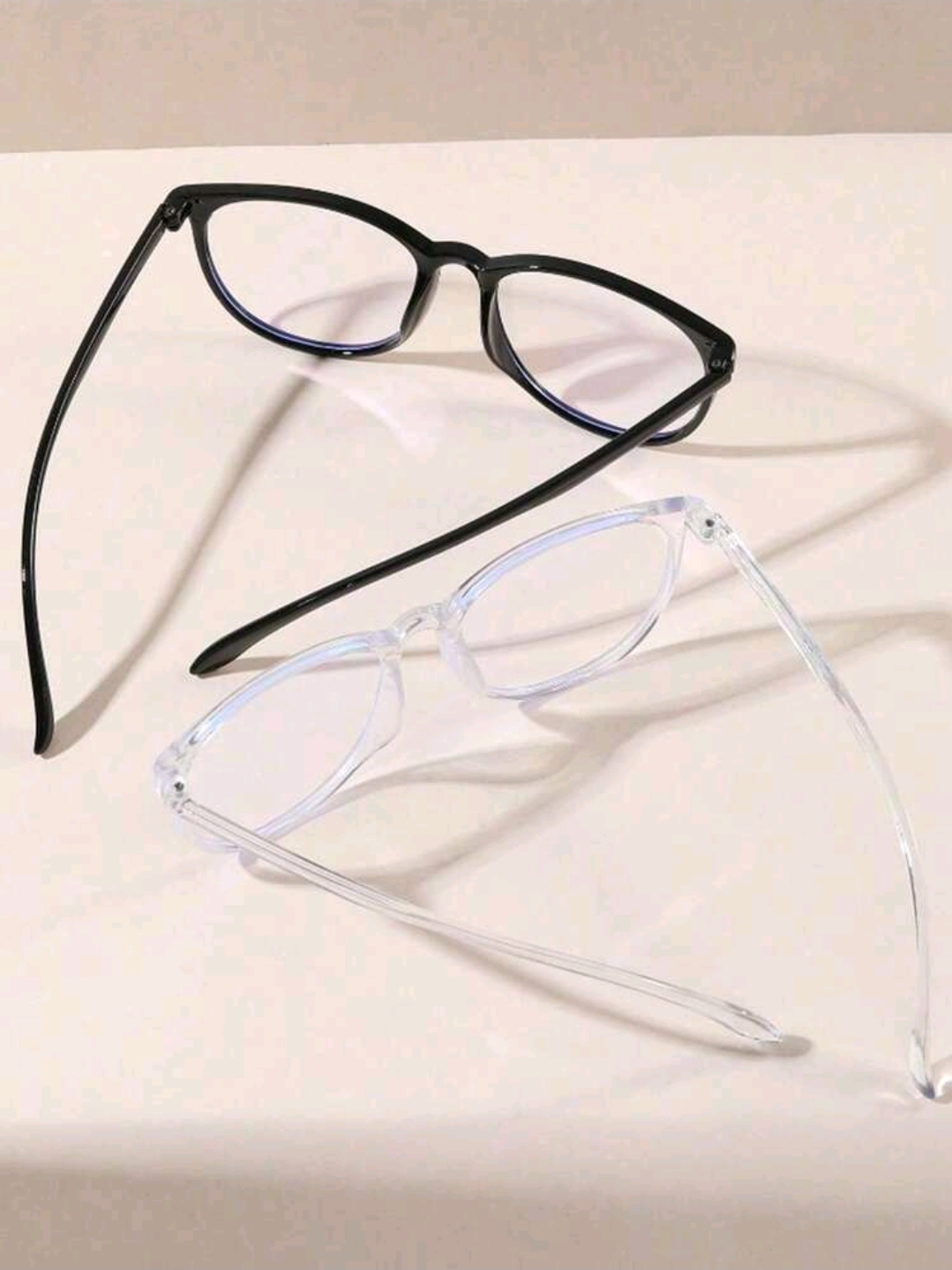 2 Pics Of Oversized Fashion Glasses-Korean-Style Glasses, WAC-0011