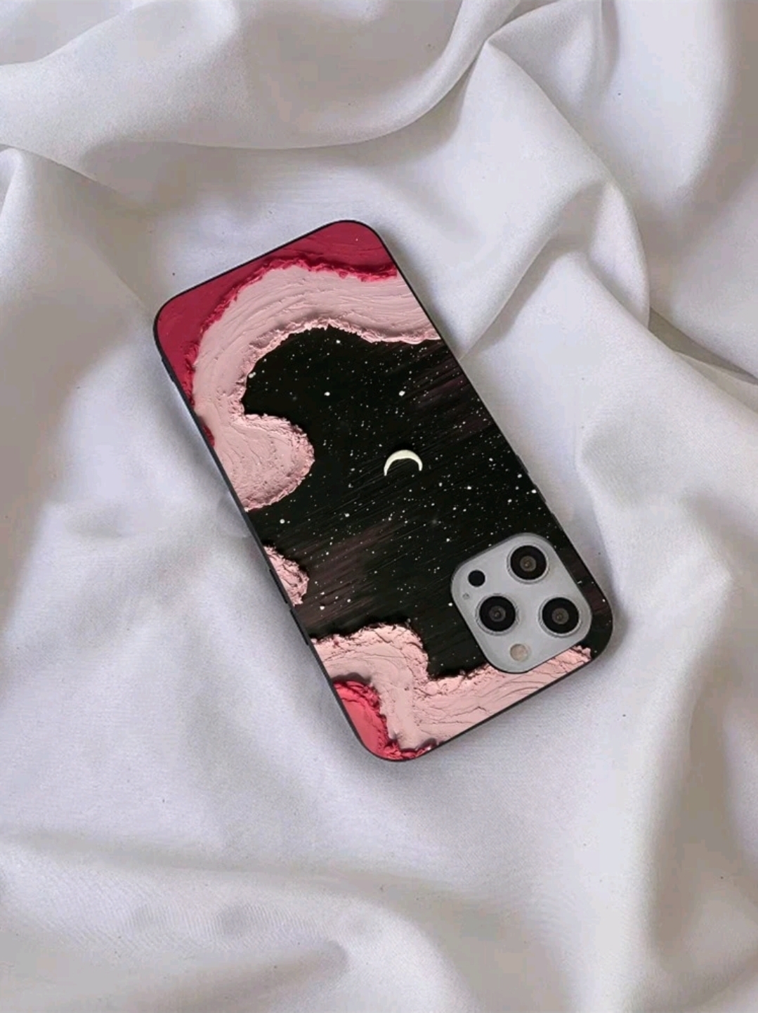Moon Pattern Phone Case,  WAC-0017