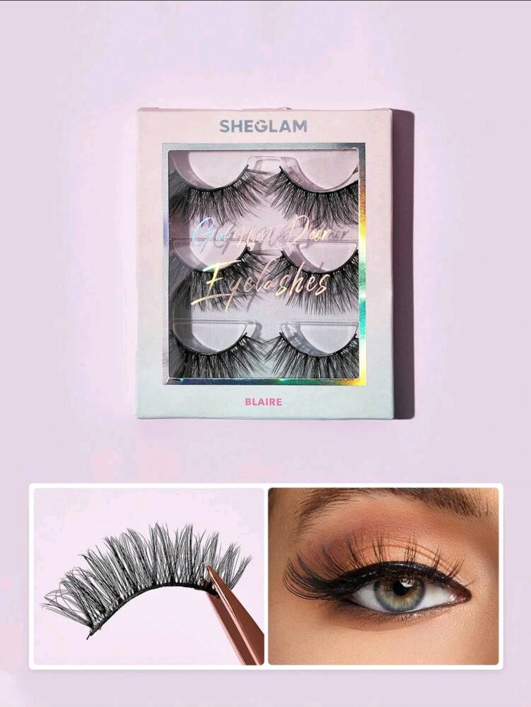 SHEGLAM  Fake Eyelashes, WAC-0019