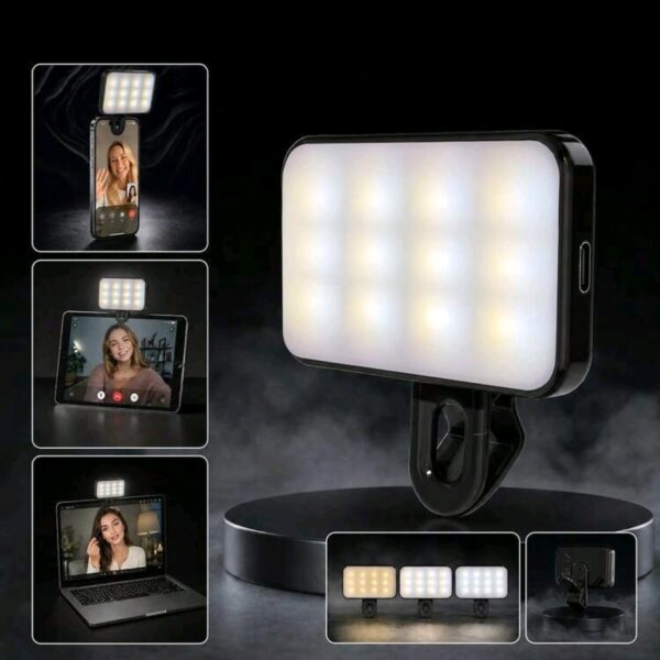 One LED Selfie Ring Light With Three Lighting Modes, WAC-0020