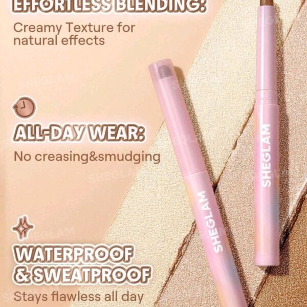SHEGLAM Creamsicle Eyeshadow Stick-Lush Makeup, WMU-009