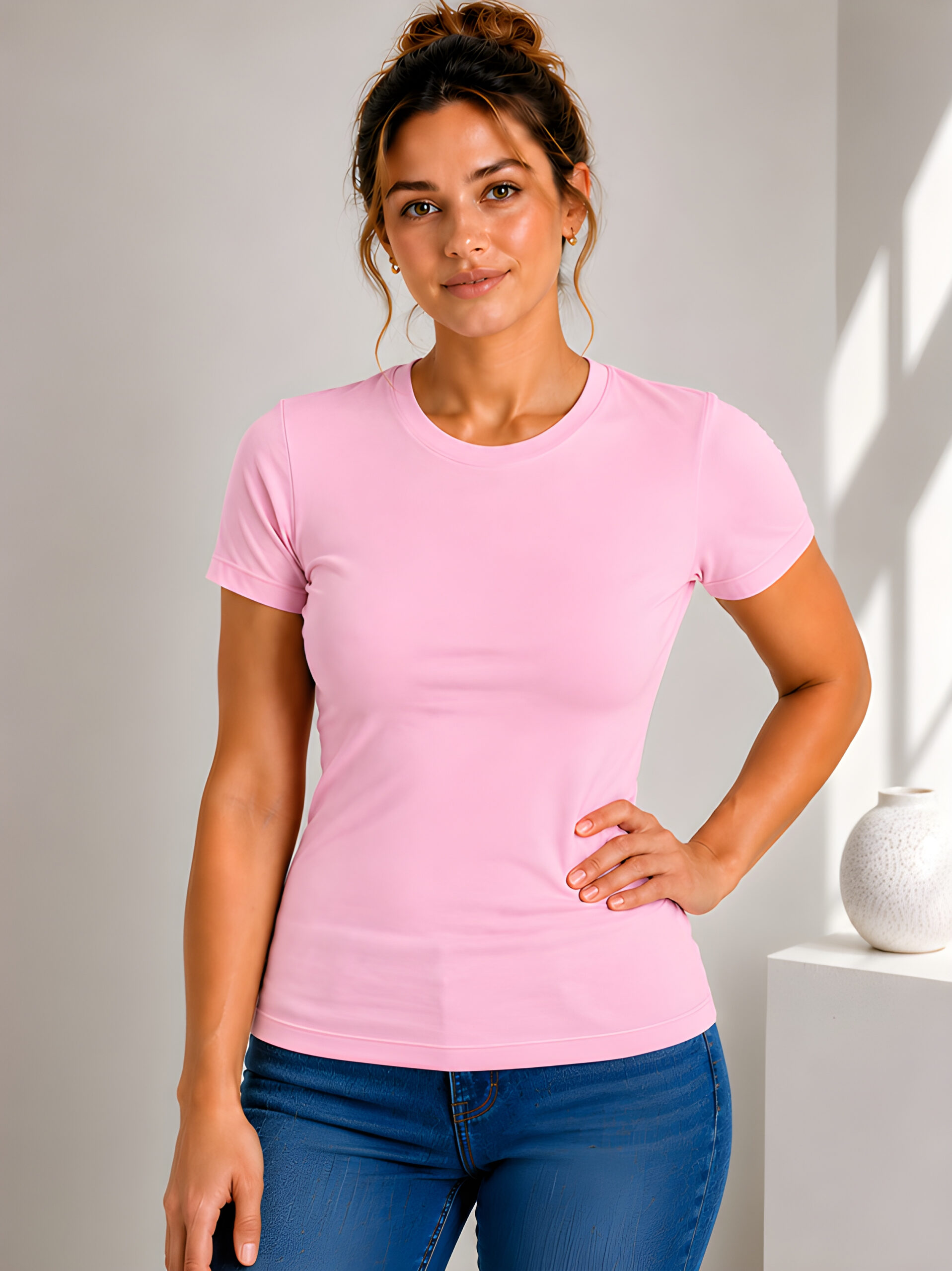 06a12dc2-af12-4d27-8c9b-0436792b4480 Round Short Sleeve Top, RS