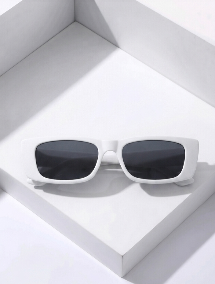 White Frame sunglasses WAC-0024