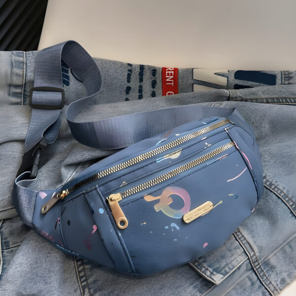 Blue  Shoulder Crossbody Bag, WBG-003