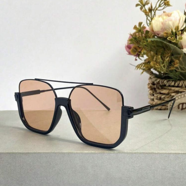 Metal Square Frame Sun Glasses, WAC-0021