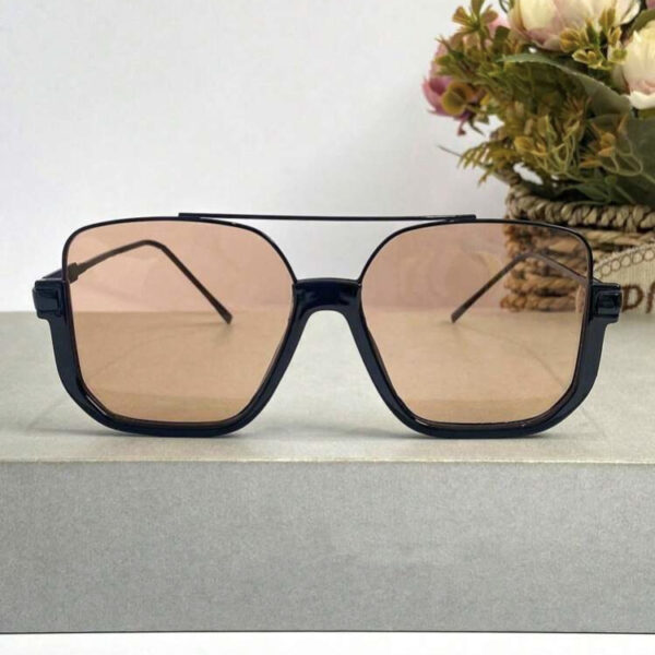 Metal Square Frame Sun Glasses, WAC-0021