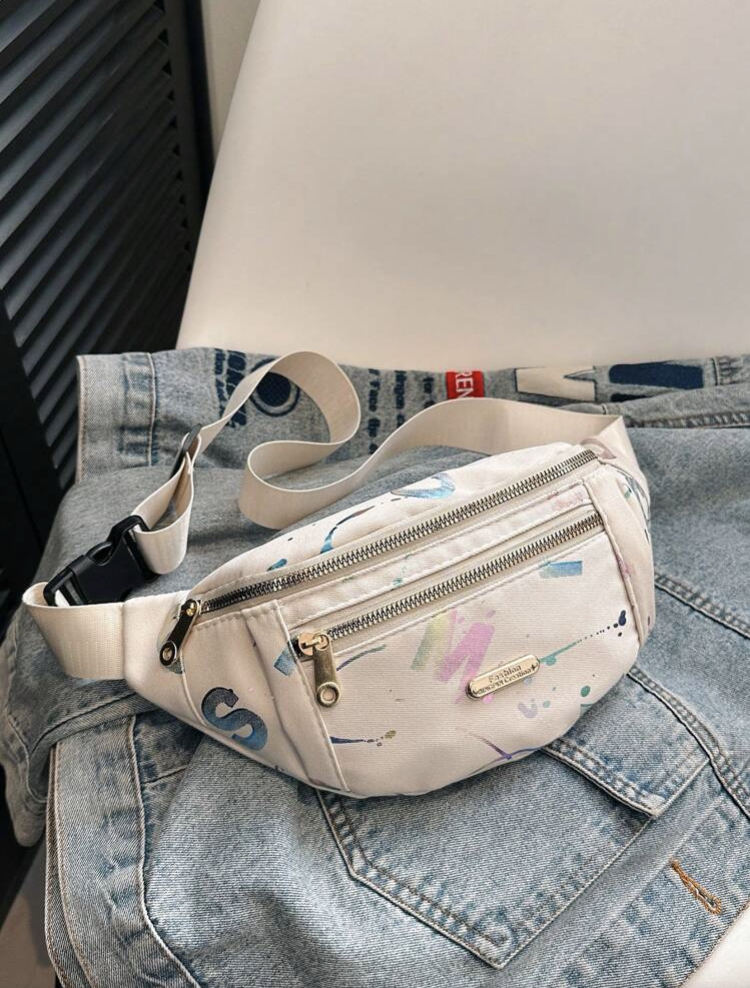 Biege Shoulder Crossbody Bag, WBG-004