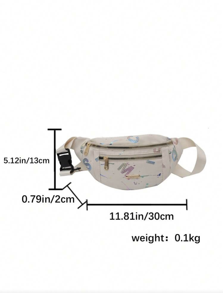 Biege Shoulder Crossbody Bag, WBG-004