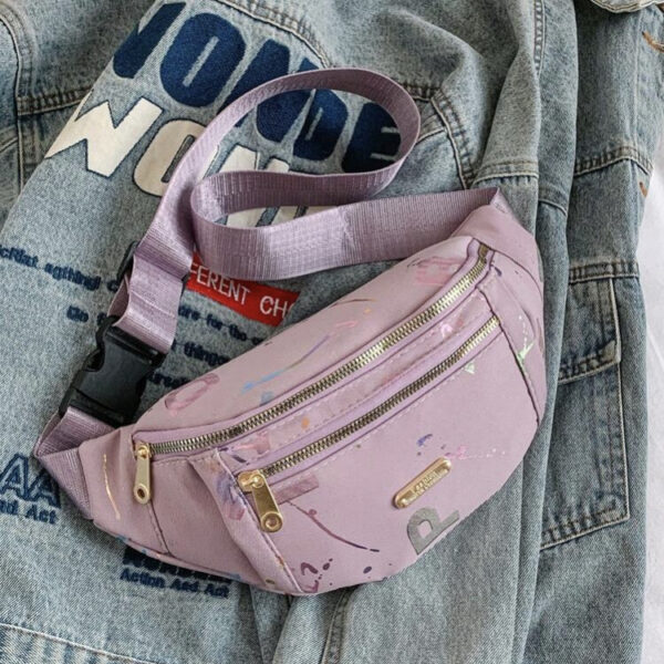 Purple Shoulder Crossbody Bag, WBG-005