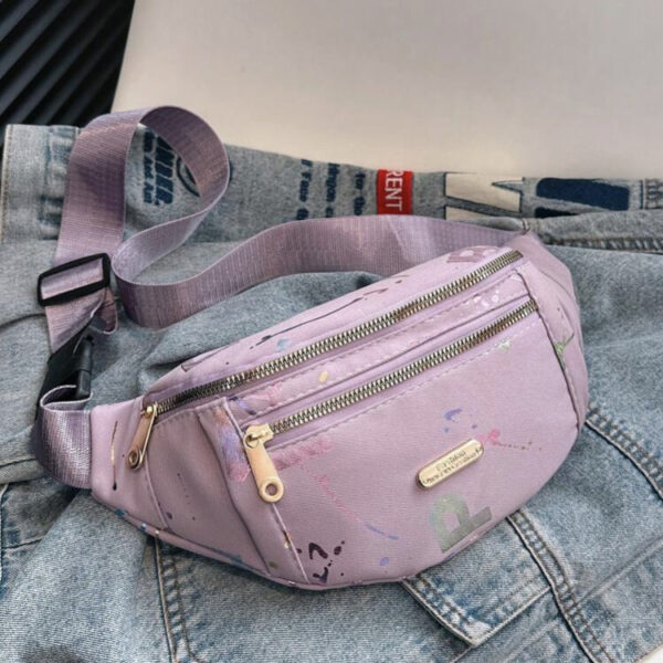 Purple Shoulder Crossbody Bag, WBG-005