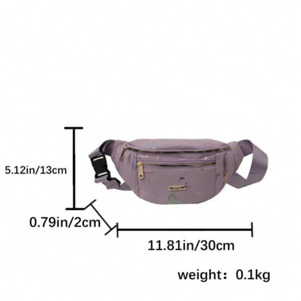 Purple Shoulder Crossbody Bag, WBG-005