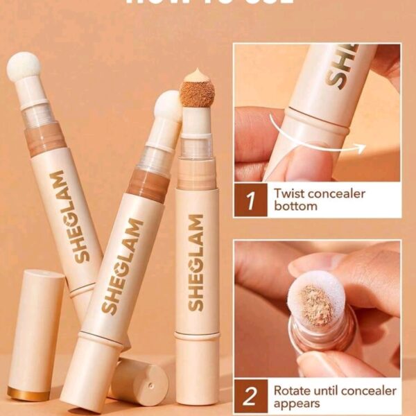 SHEGLAM Concealer-Nude Beauty Cosmetic Makeup, WMU-0017