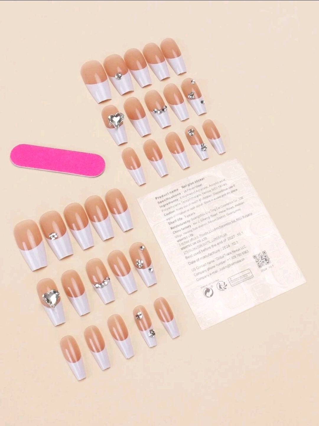 Handmade False Nails , WNA-008