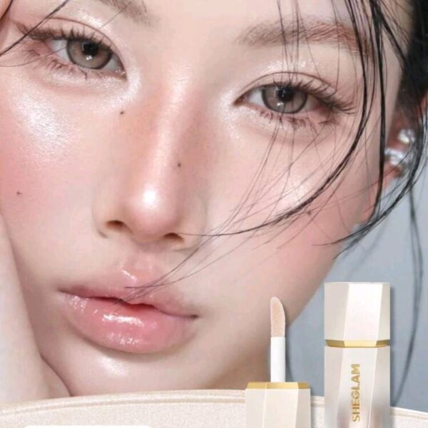 SHEGLAM Glow Bloom Liquid Highlighter-Vanilla Makeup, WMU-0018