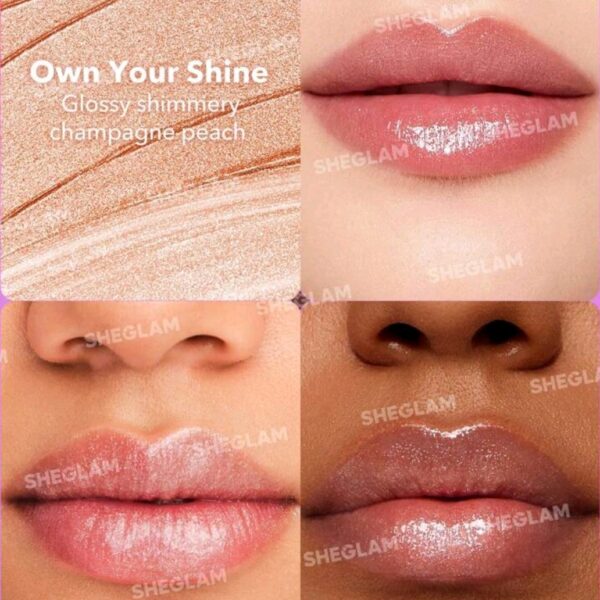 SHEGLAM  Lipstick-Own Your Shine Lip Makeup, WMU-0019