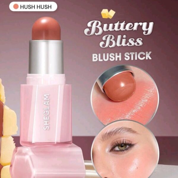 SHEGLAM Buttery Bliss Blush Stick-Hush Hush Makeup, HMU-001