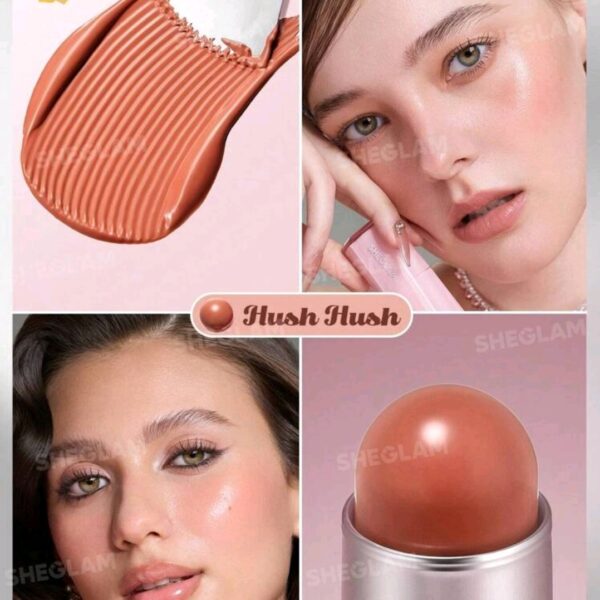 SHEGLAM Buttery Bliss Blush Stick-Hush Hush Makeup, HMU-001