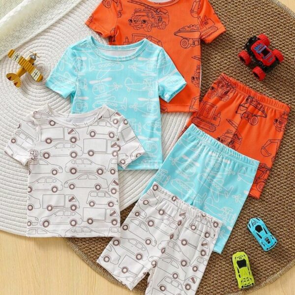 6pcs/Set Baby boy Pajama Set, CHTP-005