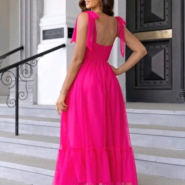Women's Black And White Elegant Dress, CHDR-002