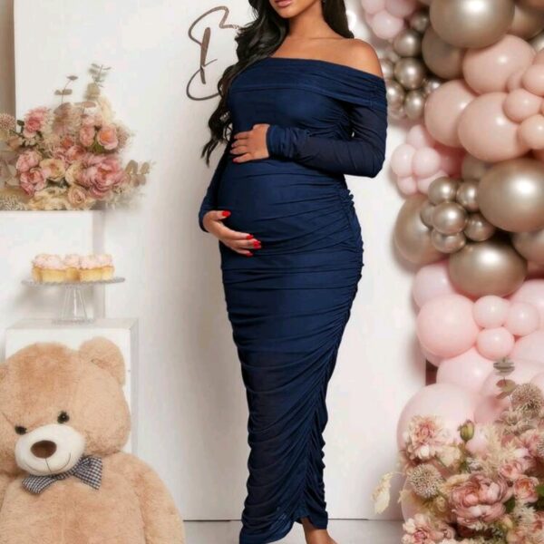 Pregnant Women dress For Baby Shower Party, Maternity Dress, CHDR-006