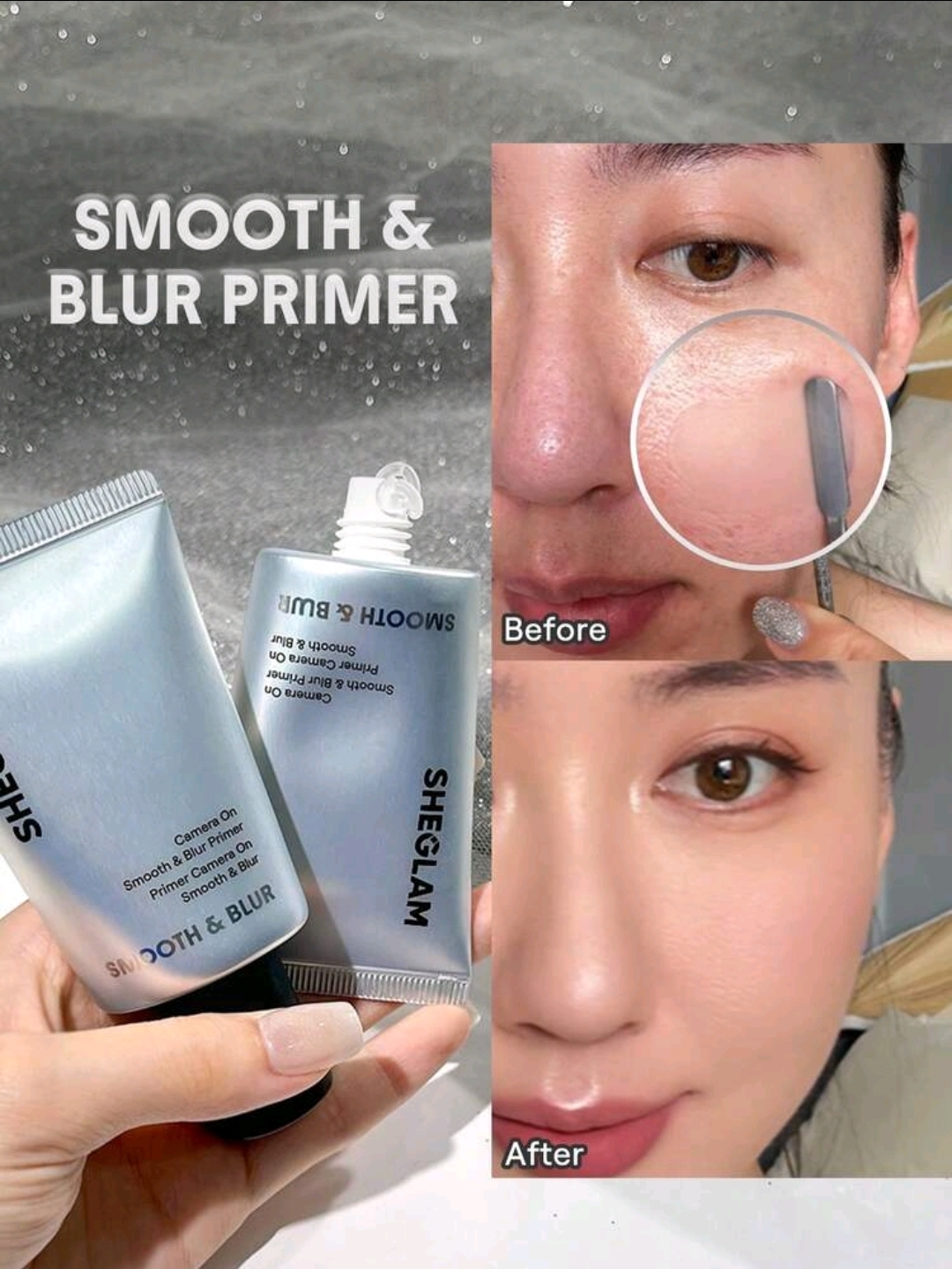 SHEGLAM Camera On Smooth & Blur Primer Makeup, WMU-0027