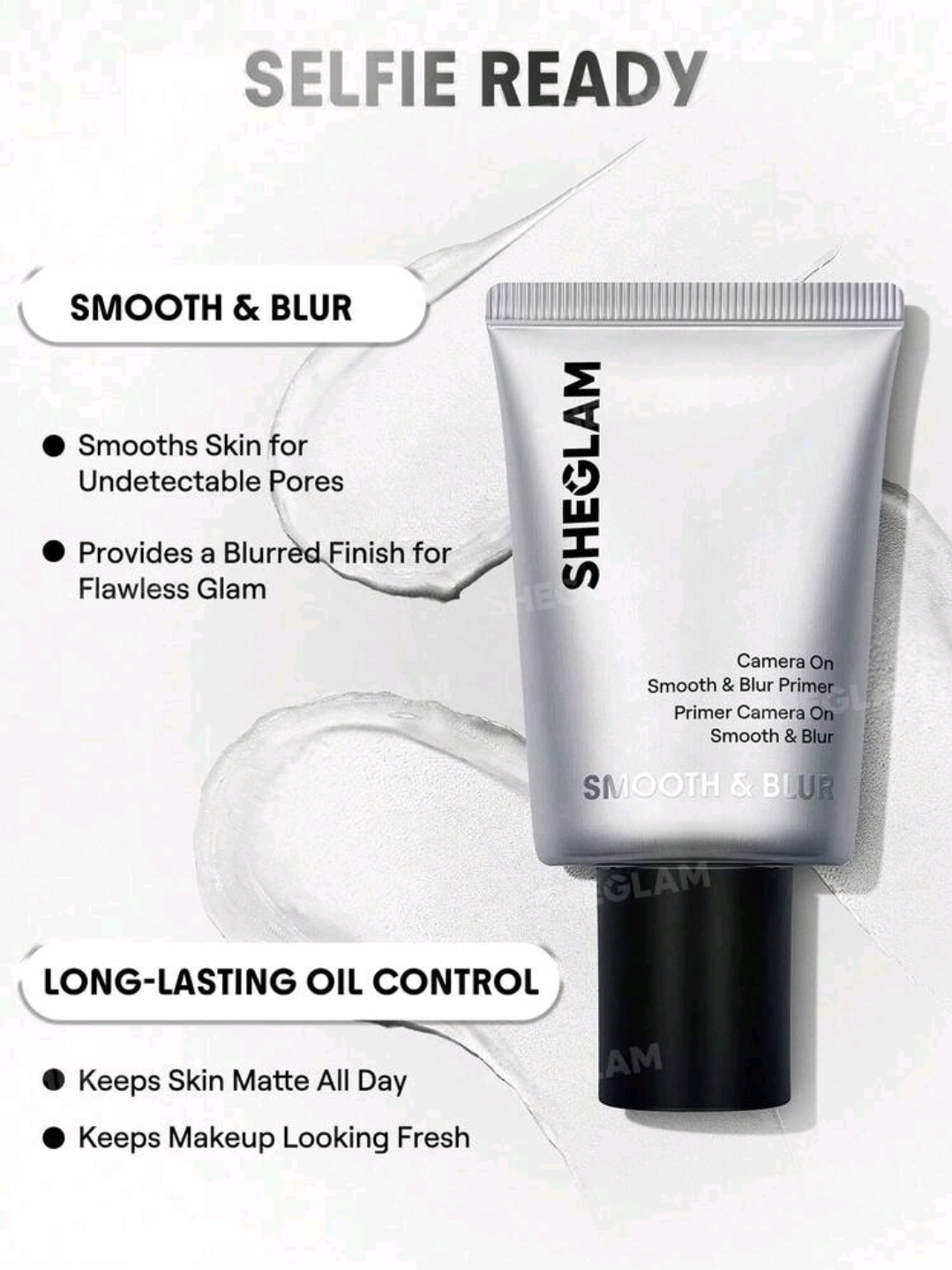 SHEGLAM Camera On Smooth & Blur Primer Makeup, WMU-0027