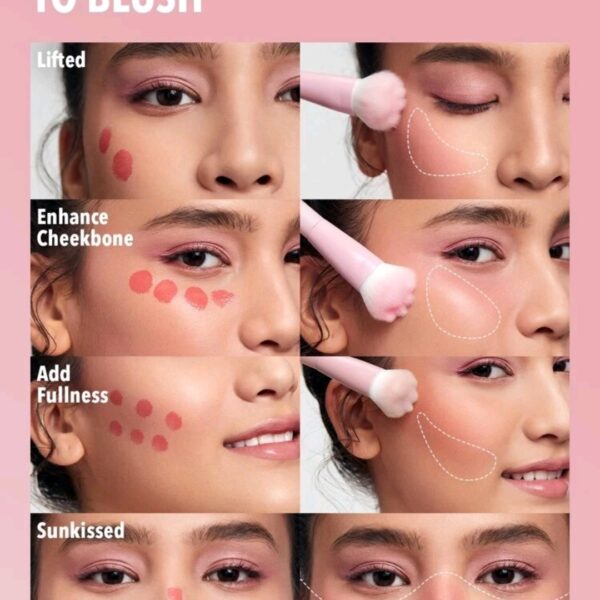SHEGLAM Bloom Liquid Blush Brush Makeup, WMU-0028
