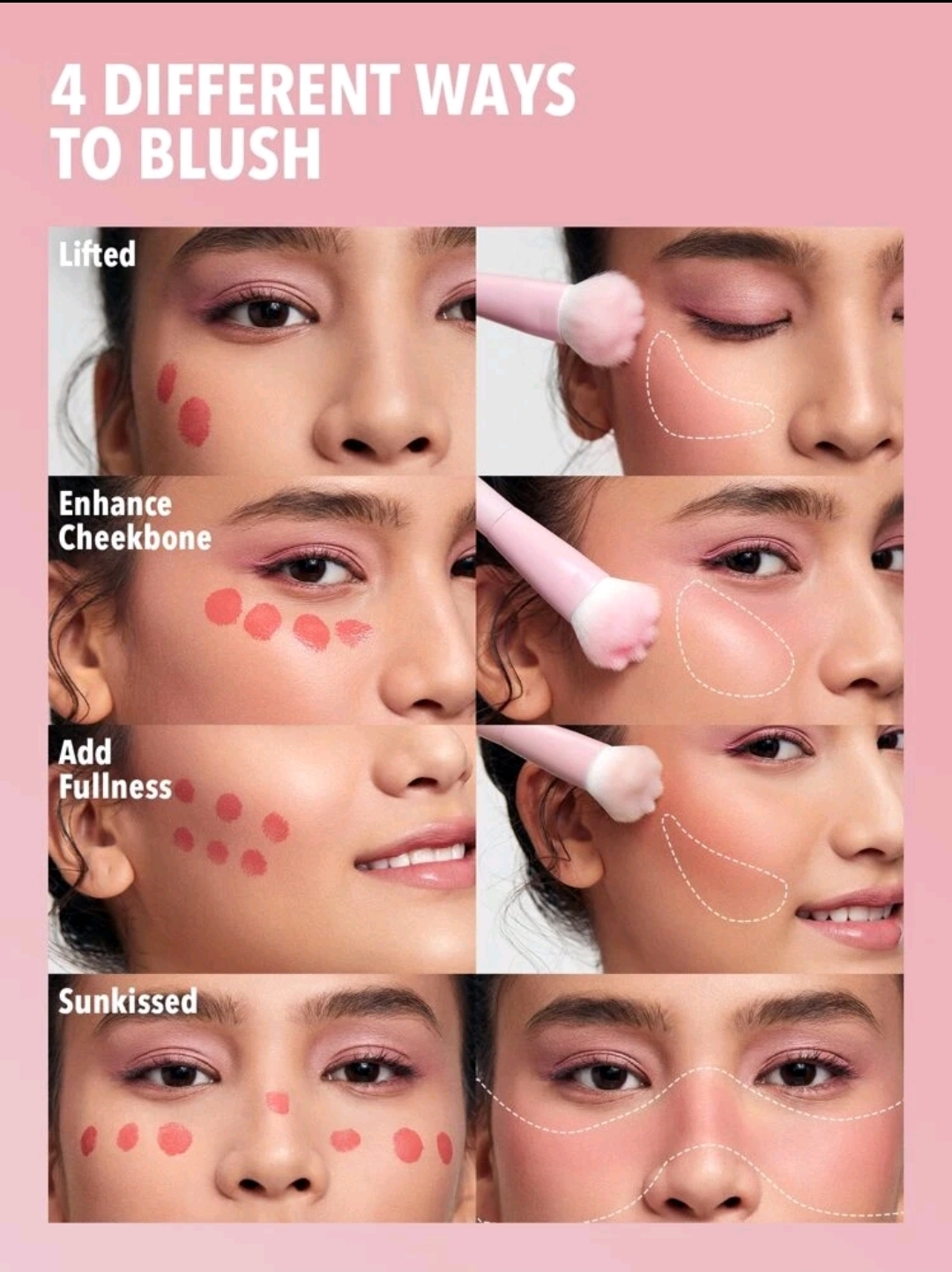 SHEGLAM Bloom Liquid Blush Brush Makeup, WMU-0028