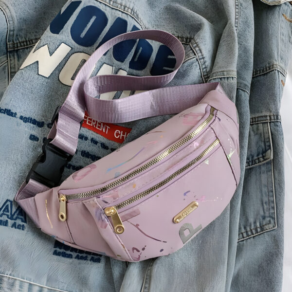 Purple Shoulder Crossbody Bag, WBG-005